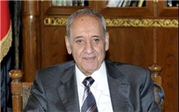 نبیه بری: سخن گفتن در مورد تشکیل دولت جدید لبنان زود است
