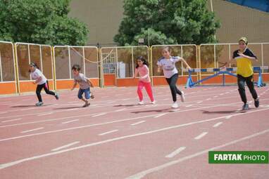 رقابت‌های دو و میدانی انتخابی المپیاد استعدادیابی نونهالان و نوجوانان دختر  