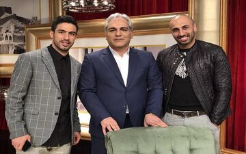 حیدری مهمان جمعه شب دورهمی شد 