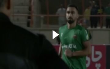 گل اول شمس آذر به چادرملو توسط آزاده + ویدئو