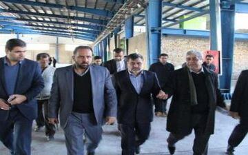 بازدید سرزده استاندار قزوین از شهرک صنعتی کاسپین