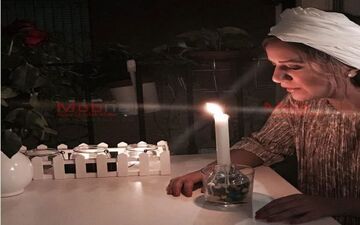 تیپ و ظاهر متفاوت ستاره پسیانی در جشن تولد ۳۲ سالگی/ عکس