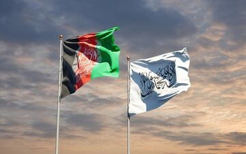  تغییر پرچم سه‌رنگ افغانستان به دستور طالبان