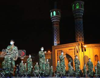  مراسم شب بیست و سوم ماه مبارک رمضان در دانشگاه افسری امام علی 