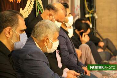 مراسم درگذشت والده مکرمه حجت‌الاسلام  رئیس سازمان گسترش اقتصاد مقاومتی 