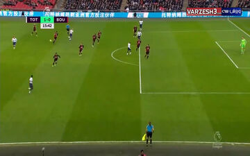 خلاصه بازی تاتنهام 5 - 0 بورنموث + فیلم