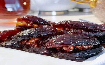 مربای قیسی مجلسی رو این طوری درست کن / طعمش خیلی عالی میشه!