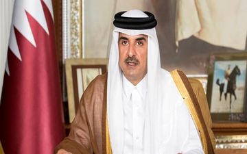 امیر قطر بر حق فلسطینی‌ها در ایجاد کشور مستقل تأکید کرد
