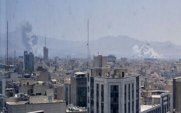  آسیب به ساختمان اورژانس تهران در حملات دقایقی پیش 