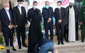 گذشت مادر از خون فرزندش با دیدن پرچم امام رضا(ع)