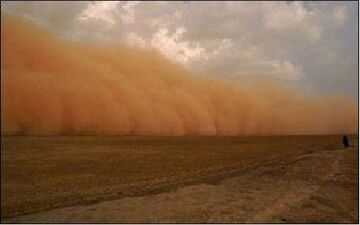 تداوم وقوع طوفان شن در استان اصفهان تا پایان هفته