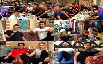 عکس/ سنت دیزی خوری میثاقیان با سیاه جامگان