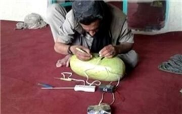 بمب‌گذاری در هندوانه سلاح جدید طالبان