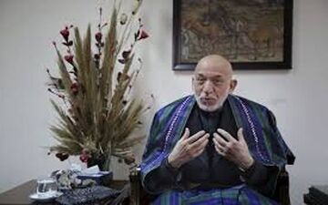 کرزای: افغان‌ها به "درگیری تحمیلی خارجی" در افغانستان پایان دهند
