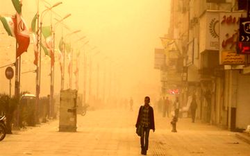 طوفان شن شمال سیستان و بلوچستان را فرا می گیرد