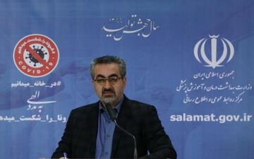 کیانوش جهانپور : شهدای سلامت بیش از ۶۳ نفر است