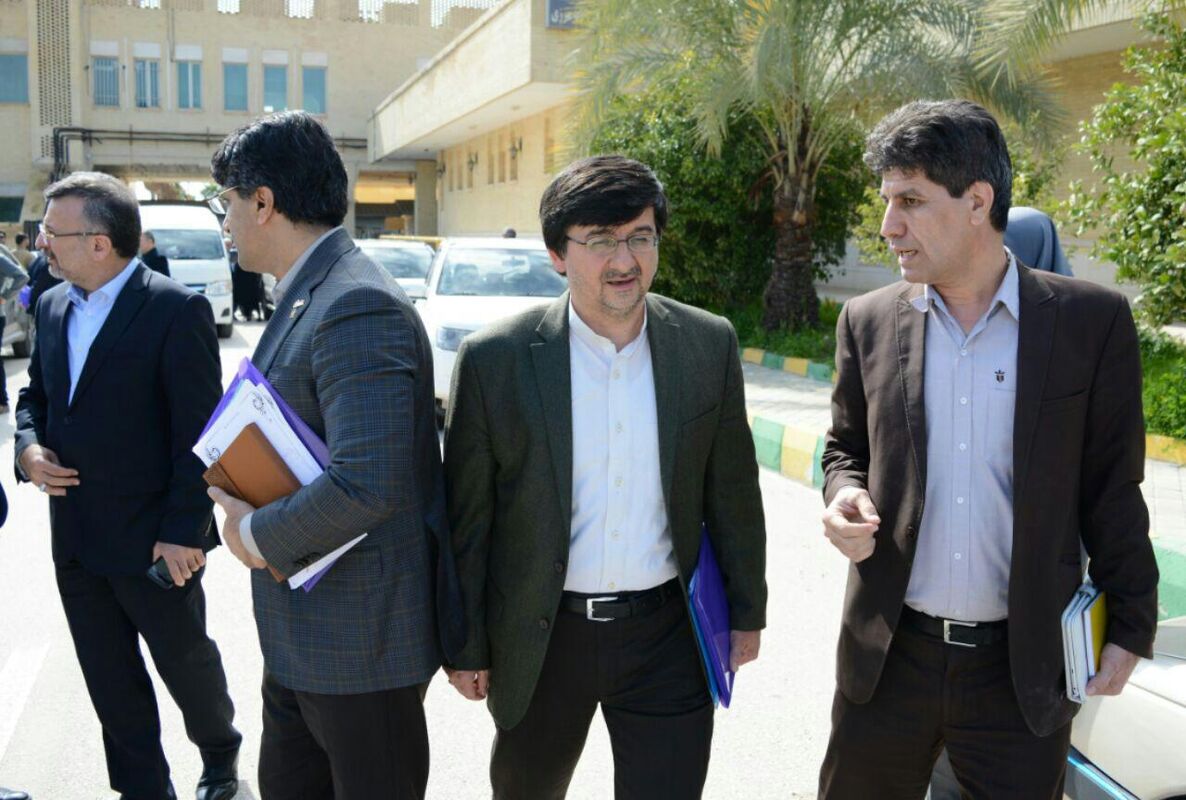 حضور روسای فدراسیون‌های ورزشی در مرز خسروی شهرستان قصر شیرین 