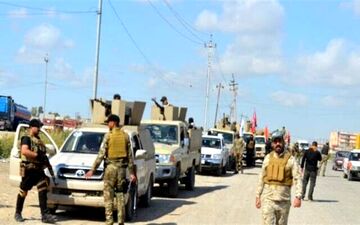 انهدام بزرگترین شبکه تروریستی داعش در خانقین توسط حشد شعبی