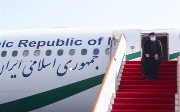 رئیسی وارد فرودگاه مسکو شد