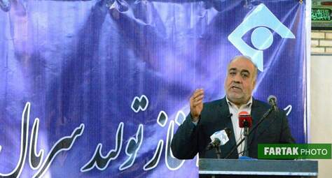 تصاویری دیدنی از آیین آغاز تولید سریال نون -خ 