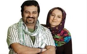 ژست مغرور و بی تفاوت مهراب قاسمخانی به همراه شقایق دهقان