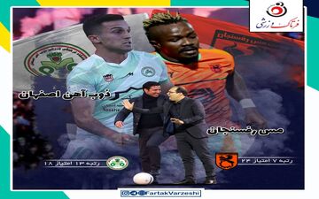 مس رفسنجان - ذوب‌آهن؛ سلطان تساوی ها به هم رسیدند!
