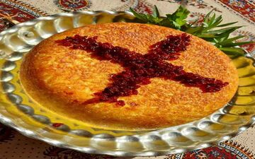 ته چین رستورانی چلو گوشت رو این طوری درست کن / بیا فوت و فن هاش رو بهت یاد بدم!