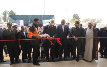 قرارگاه پلیس‌راه کرمانشاه افتتاح شد