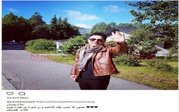 تیپ و ژست عموپورنگ در فنلاند! (عکس)