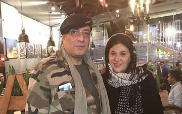 تیپ امیر جعفری و همسرش در یک رستوران شیک! + عکس