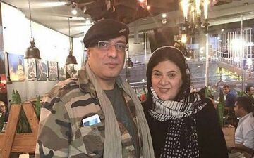 تیپ امیر جعفری و همسرش در یک رستوران شیک! + عکس