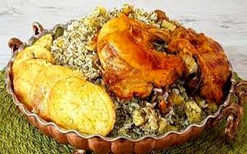 این پلو خیلی عالیه! | طرز تهیه  سیب پلو!
