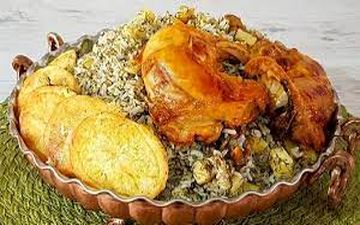 این پلو خیلی عالیه! | طرز تهیه  سیب پلو!