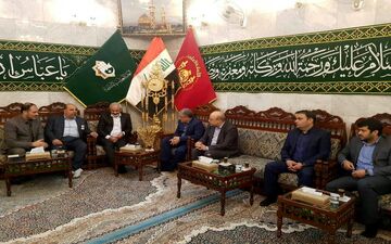 نشست یزدانی با مدیرعامل شرکت الکفیل