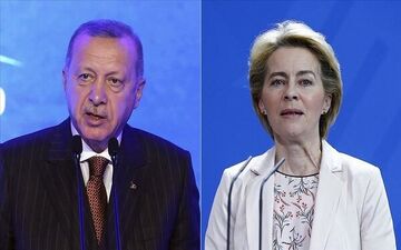 اردوغان و رئیس جدید کمیسیون اروپا رایزنی کردند