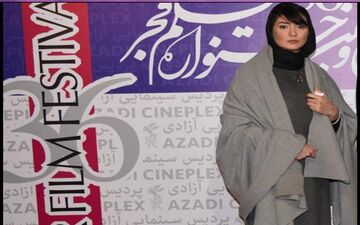پاسخ دندان شکن خانم بازیگر به لباس حاشیه ساز خود! + عکس