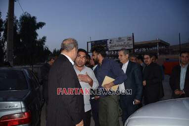گزارش تصویری از کلنگ زنی مجتمع فرهنگی ورزشی سرپل ذهاب توسط مدیرعامل بانک شهر