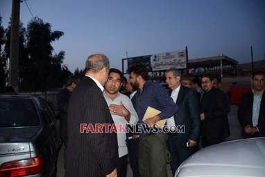 گزارش تصویری از کلنگ زنی مجتمع فرهنگی ورزشی سرپل ذهاب توسط مدیرعامل بانک شهر