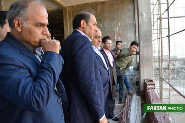 بازدید استاندار و مدیرکل میراث‌فرهنگی کرمانشاه از هتل کلینک ماد