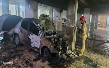 ۶۵ نفر در آتش‌سوزی کیانمهر کرج نجات یافتند