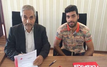 عکس/ پست طارمی برای علی اکبر طاهری
