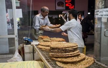 قیمت نان رسما در تهران افزایش یافت 