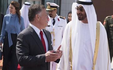 
رایزنی تلفنی پادشاه اردن و ولیعهد ابوظبی
