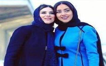 بهاره کیان افشار و سحر دولتشاهی در یک قاب زمستانی