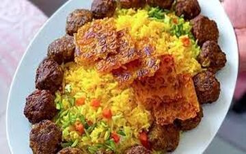 بچه ها عاشق این غذا هستن| آموزش پلوی علی پاشا با کوفته قلقلی 