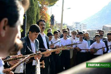 مراسم آیینی جشن خاونکار در توتشامی شهرستان دالاهو