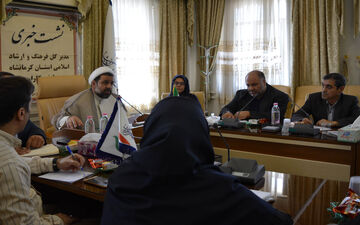 نشست خبری مدیرکل فرهنگ و ارشاد اسلامی استان کرمانشاه با رسانه‌های به روایت تصویر