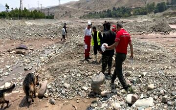 کشف پیکر جوان مفقود شده در سیلاب فشم