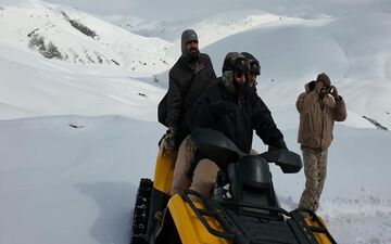 سردار پاکپور از مناطق مرزی شمال غرب کشور بازدید کرد