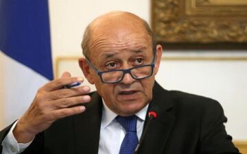 دیدار لودریان با سران عراقی و کُرد